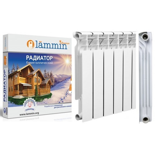 Радиатор отопления биметаллический ECO  BM500-80-4 Lammin