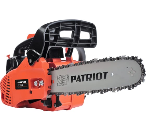 Пила цепная бензиновая PATRIOT PT 2512, 1.3л.с., 12" 220104500